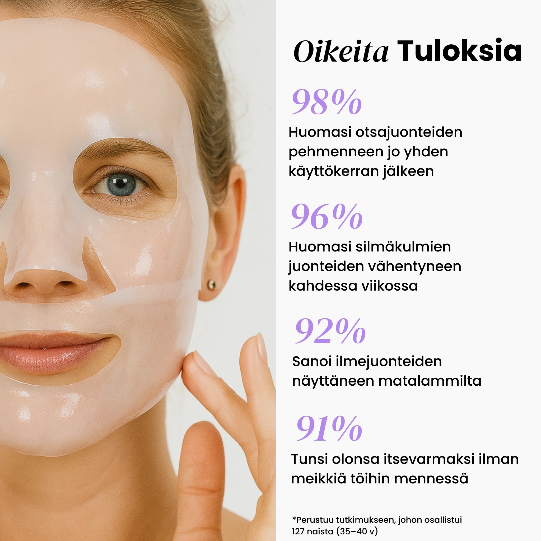 Bio-Kollageeninaamio Juonteille